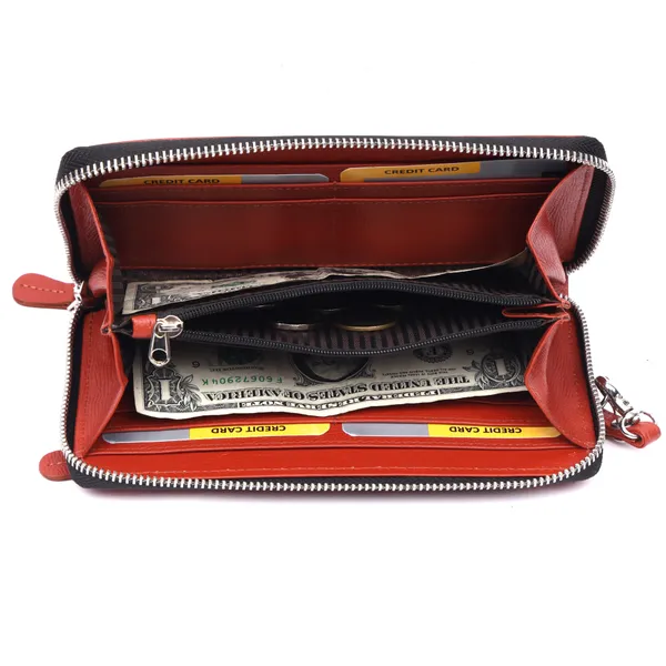 Tan_Suffiano_Leather_Long_Zip_Wallet_for_Women
