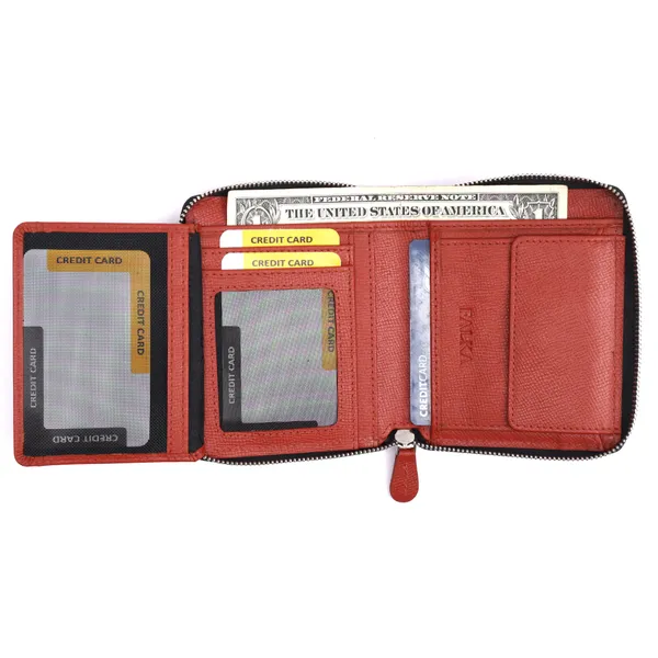 Tan_Suffiano_Leather_Zip_Wallet