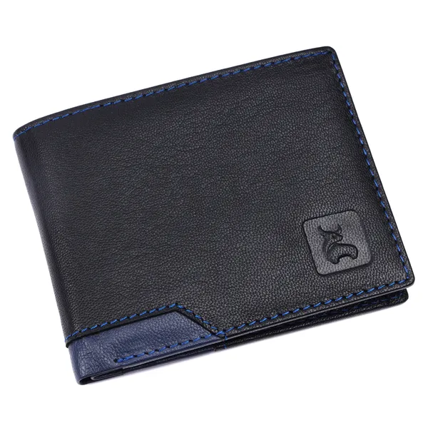 Black-Blue_Leather_Bifold_Wallet_for_Men