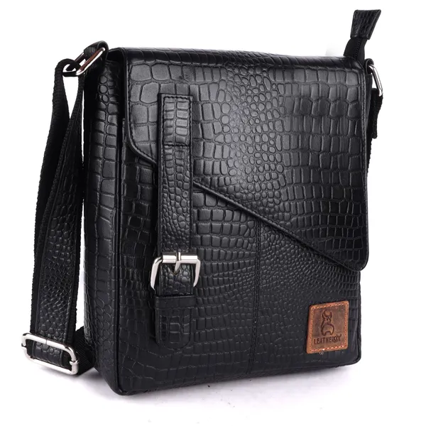Black__Leather_Crossbody_Sling_Bag_for_Women