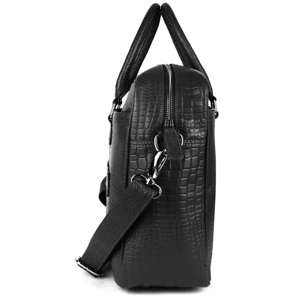 Black_Textured_Structured_Laptop_Bag_Unisex