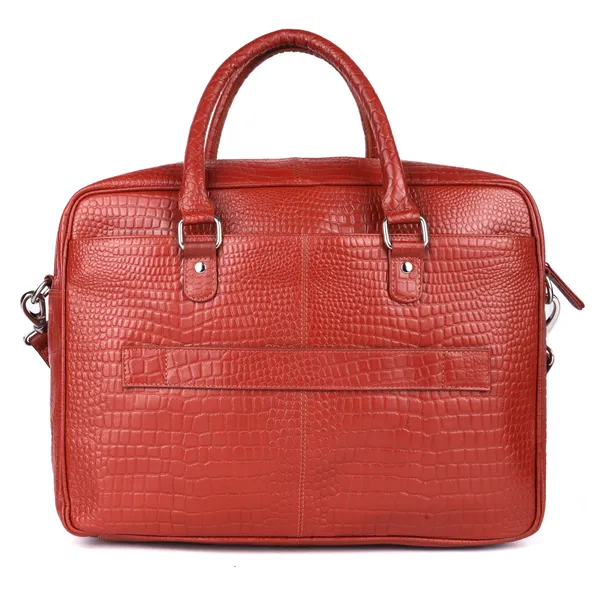 Tan_Embossed_Structured_Briefcase_for_Professionals
