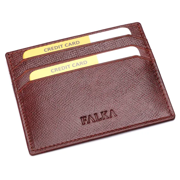 Wine_Brown_Suffiano_Leather_Card_Holder_Wallet_for_Unisex