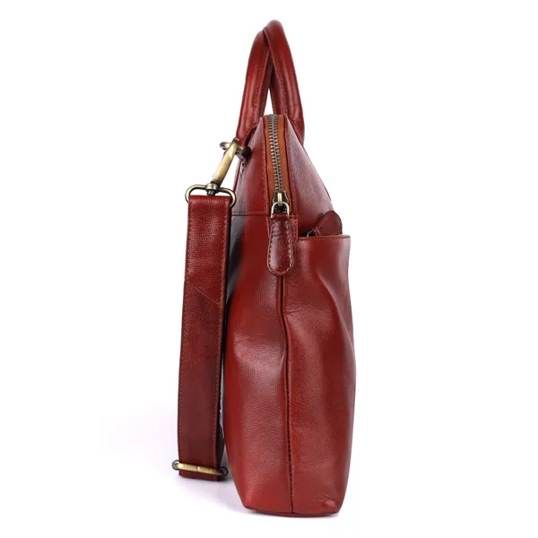 Wine_Brown_Suffiano_Textured_Laptop_Bag_Unisex