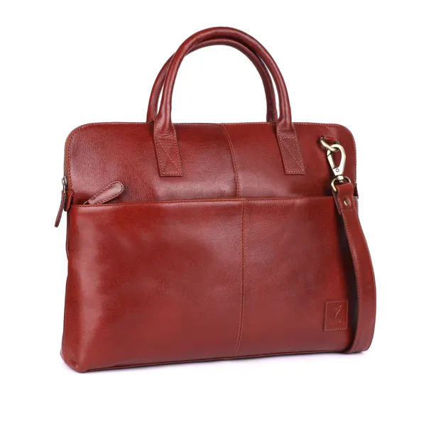 Wine_Brown_Suffiano_Textured_Laptop_Bag_Unisex