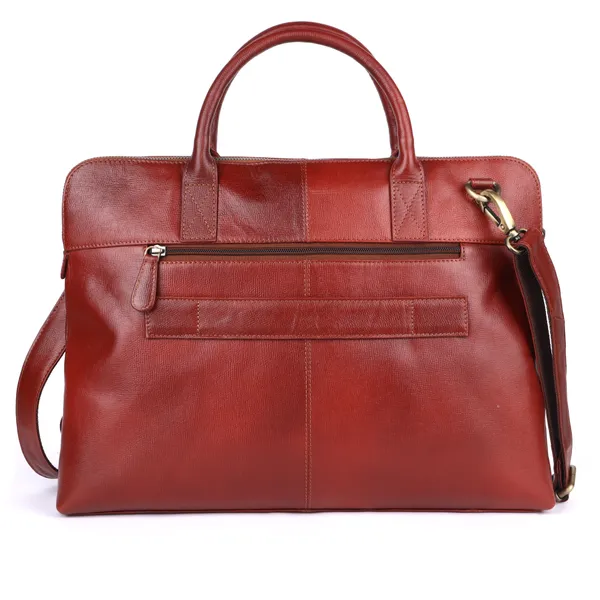 Wine_Brown_Suffiano_Textured_Laptop_Bag_Unisex