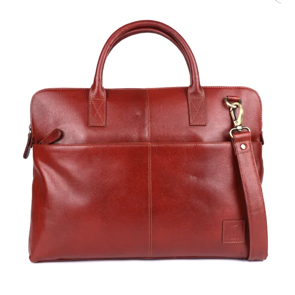 Wine_Brown_Suffiano_Textured_Laptop_Bag_Unisex