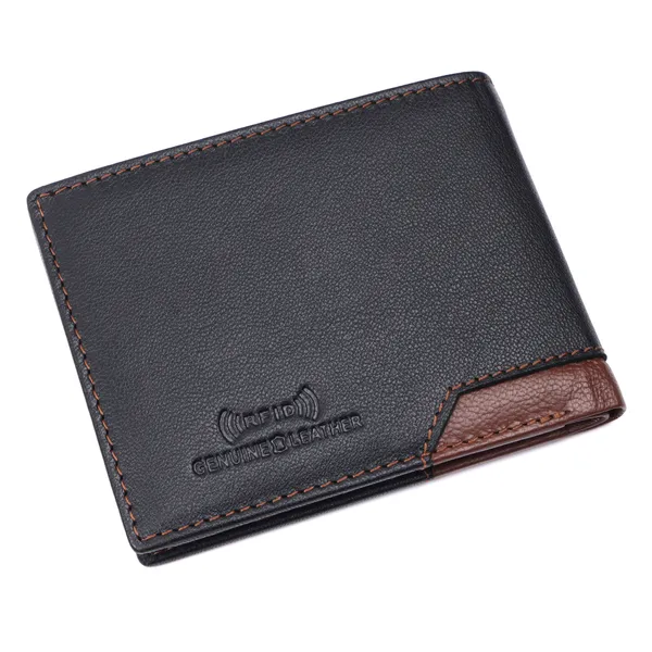 Black-Brown_Leather_Bi-Fold_Wallet_for_Men