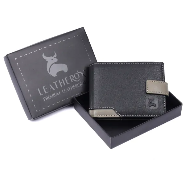Black-Grey_Leather_Bifold_Wallet_for_Men