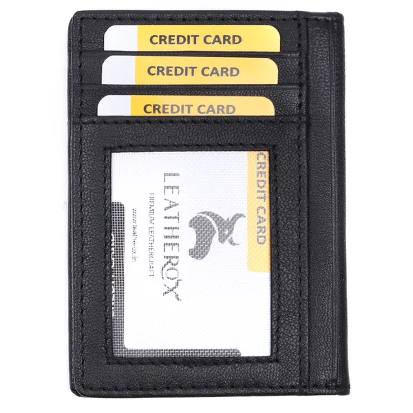 Black_Leather_Card_Holder_Wallet_for_Unisex