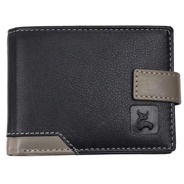 Black-Grey_Leather_Bifold_Wallet_for_Men