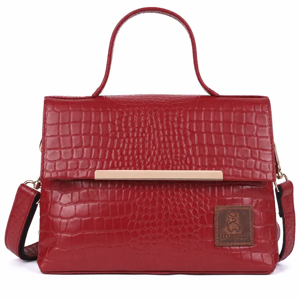 Red_Textured_Structured_Handbag_for_Women