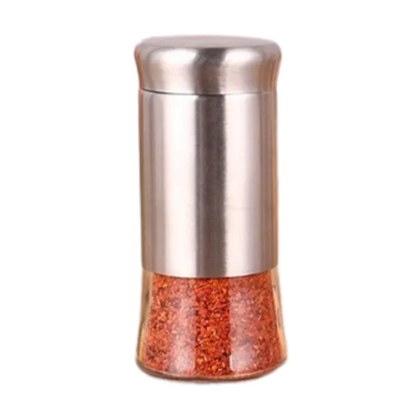 Salt_And_Pepper_Shaker_Set_KRIVETY_Premium_Salt_Pepper_Shaker-Refillable_Dispenser_With_Elegant_Stainless_Steel,_Thick_Clear_Glass_Bottom_Perfect_For_Himalayan,_Kosher,_Sea_Salt,_Spice_Containers_Home_Restaurant