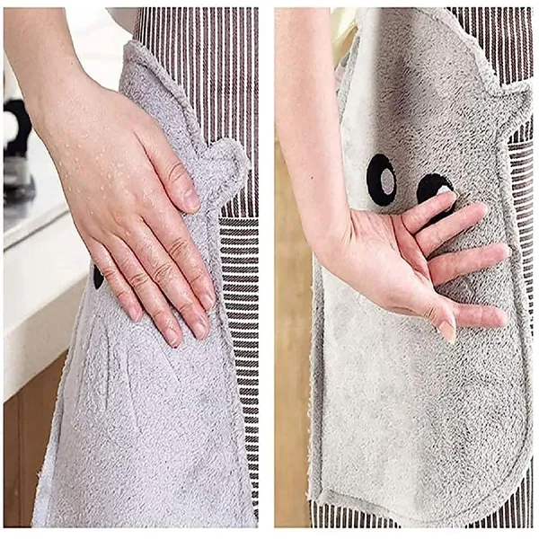 Kitchen_Cooking_Apron_With_Pockets_And_Towels
