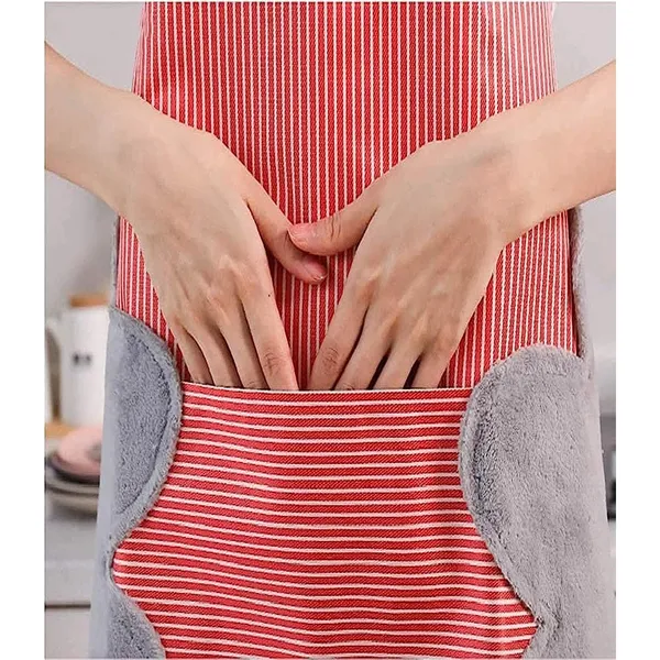 Kitchen_Apron_With_Pocket_And_Towels