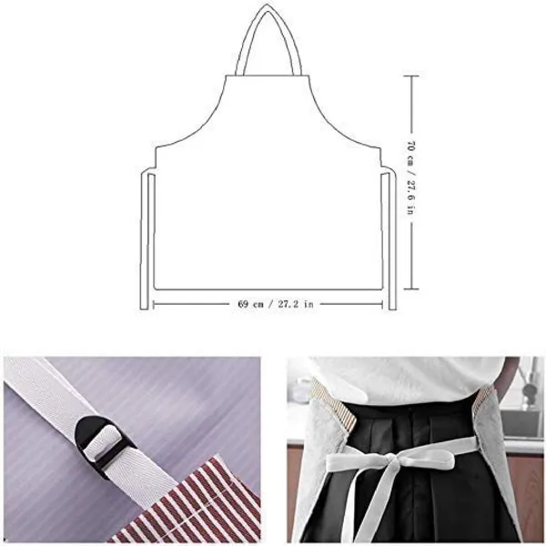 Kitchen_Apron_With_Pocket_And_Towels