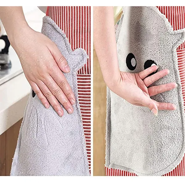 Kitchen_Apron_With_Pocket_And_Towels