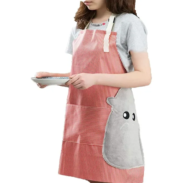 Kitchen_Apron_With_Pocket_And_Towels