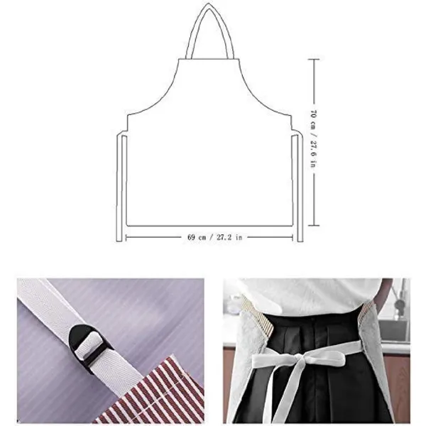 Kitchen_Apron_With_Pocket_And_Towels