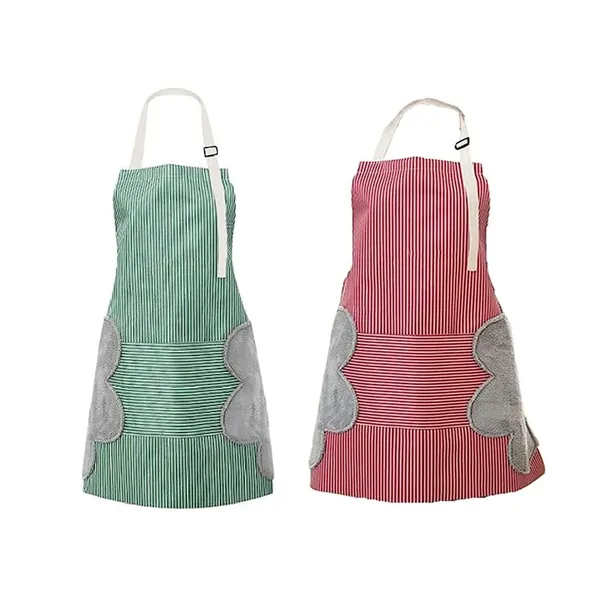 Kitchen_Cooking_Apron_With_Pockets_And_Towels