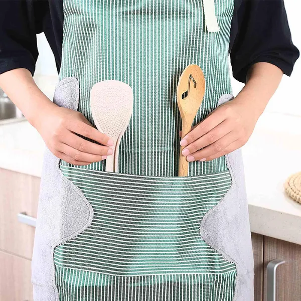 Kitchen_Cooking_Apron_With_Pockets_And_Towels