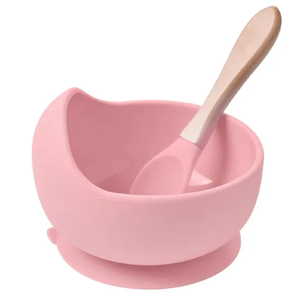 Baby_Silicone_Feeding_Bowl_With_Wooden_Spoon