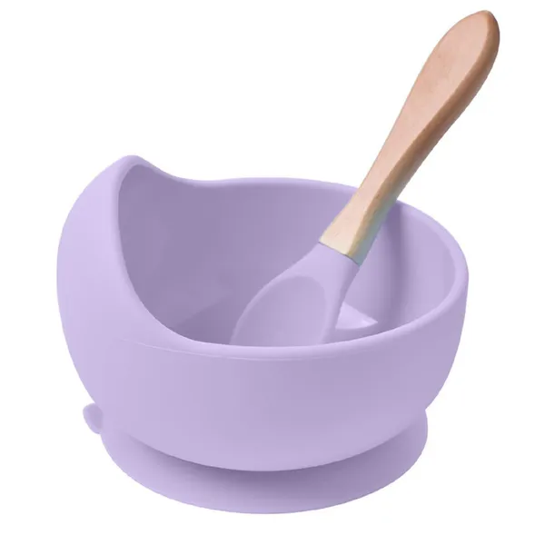 Baby_Silicone_Feeding_Bowl_With_Wooden_Spoon