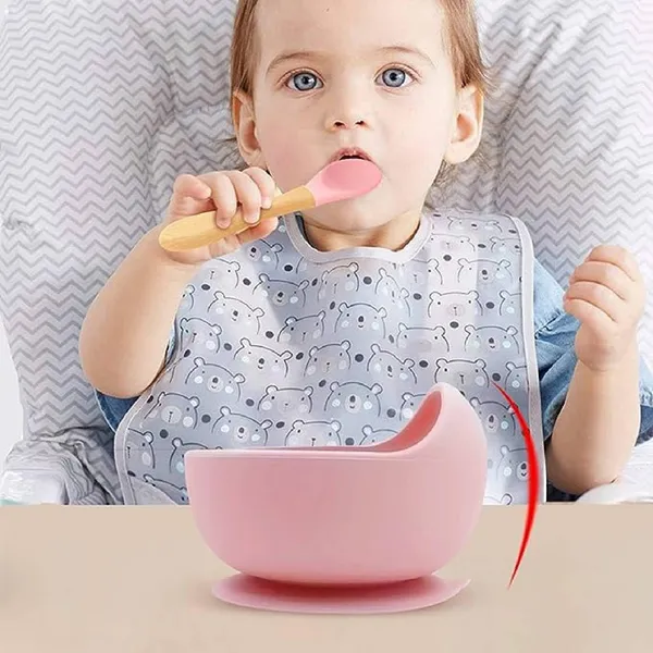 Baby_Silicone_Feeding_Bowl_With_Wooden_Spoon