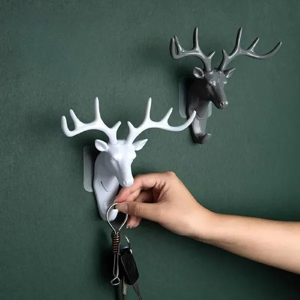 Deer_Head_Wall_Hook_Hanger