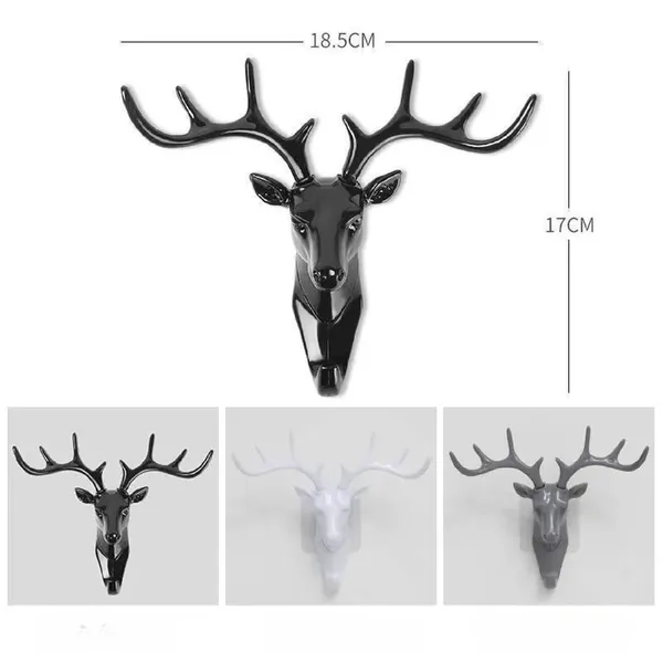 Deer_Head_Wall_Hook_Hanger