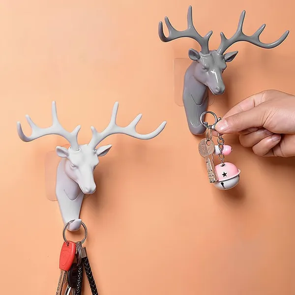 Deer_Head_Wall_Hook_Hanger