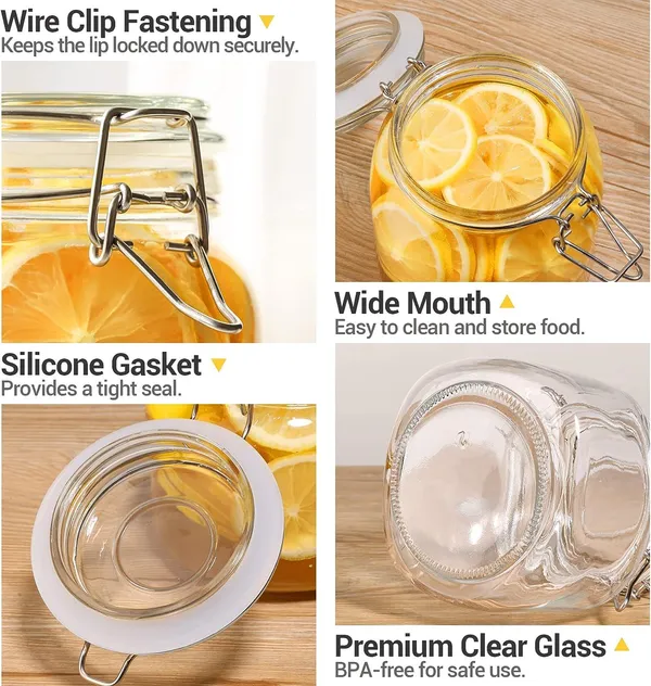 Glass_Food_Storage_Jar_With_Airtight_Clamp_Lid