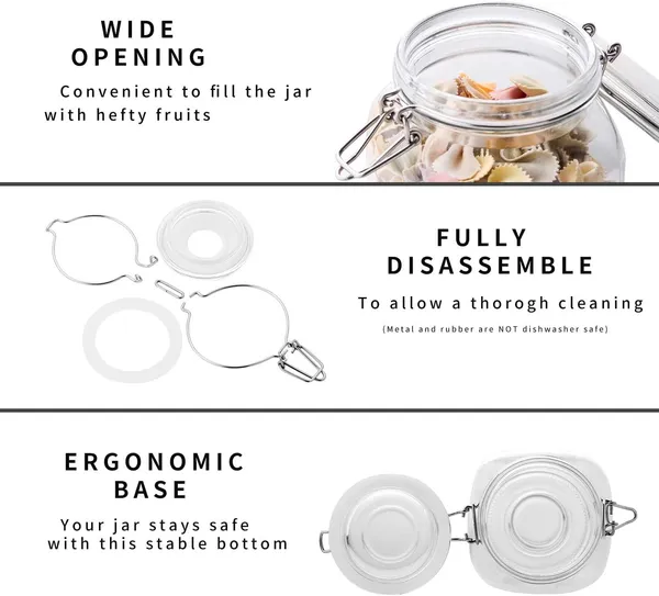 Glass_Storage_Canister_With_Clip_Lid