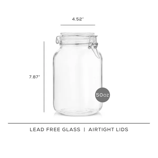 Glass_Storage_Canister_With_Clip_Lid