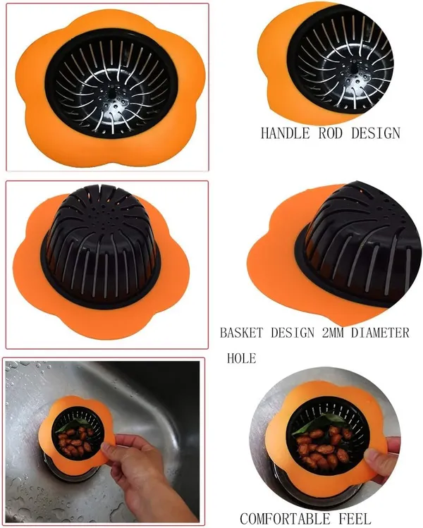 Silicone_Sink_Drain_Strainer