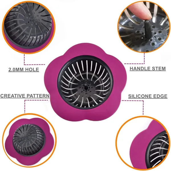 Silicone_Sink_Drain_Strainer