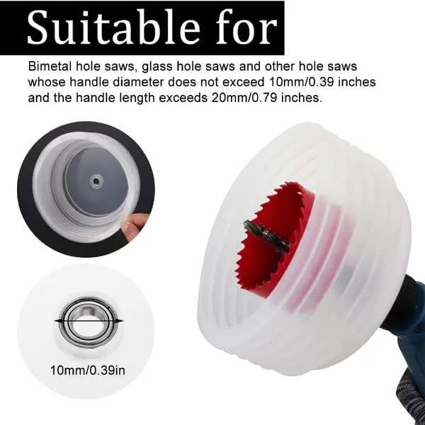 Hole_Saw_Dust_Collector_With_Handle