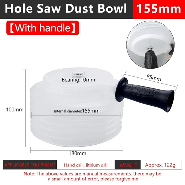 Hole_Saw_Dust_Collector_With_Handle
