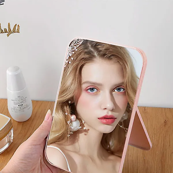 Desktop_Rectangle_Makeup_Mirror_With_Stand
