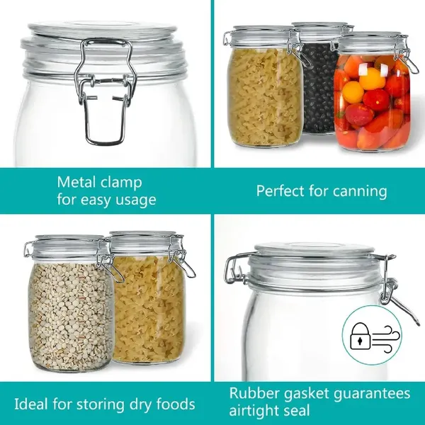 Glass_Kitchen_Storage_Canister_With_Hinged_Lid