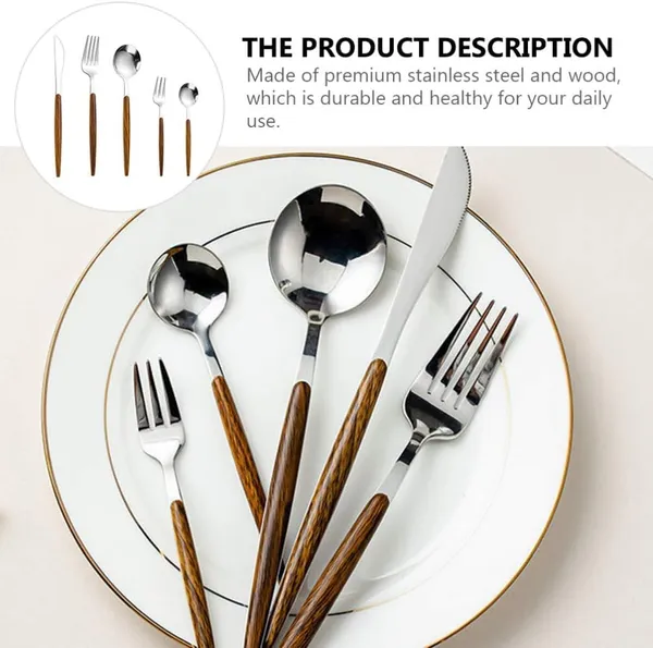 Stainless_Steel_Cutlery_Set_With_Wooden_Handle