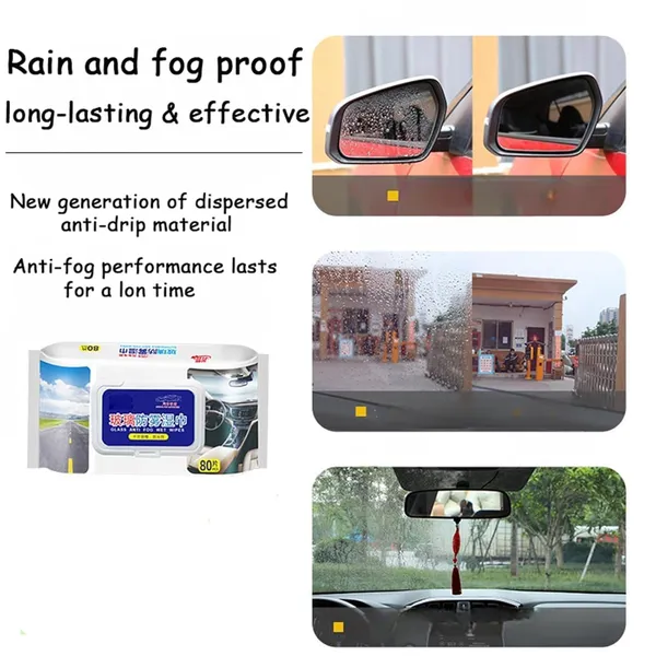 Anti_Fog_Wet_Wipes_For_Automotive_Glass