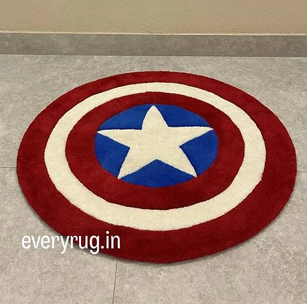 Captain_America_Shield_Hand_Tufted_Rug_5_Way_Increase_Your_Beauty