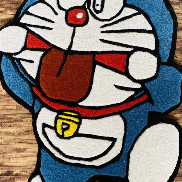 Doreamon_Funny_Rug_For_Kids_Room_Top_1_Handtufted_Cartoon_Carpet