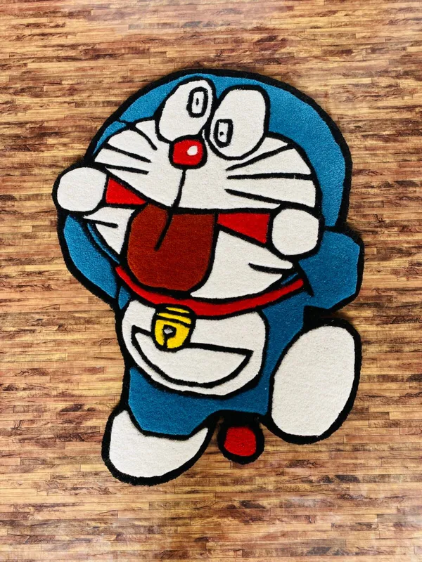 Doreamon_Funny_Rug_For_Kids_Room_Top_1_Handtufted_Cartoon_Carpet