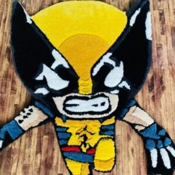 Wolverine_Superhero_Rug