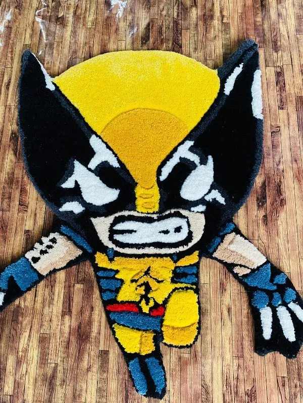 Wolverine_Superhero_Rug