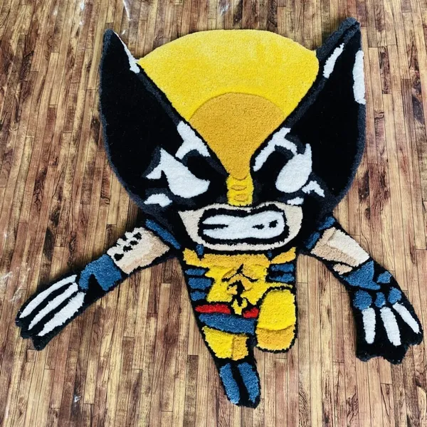 Wolverine_Superhero_Rug