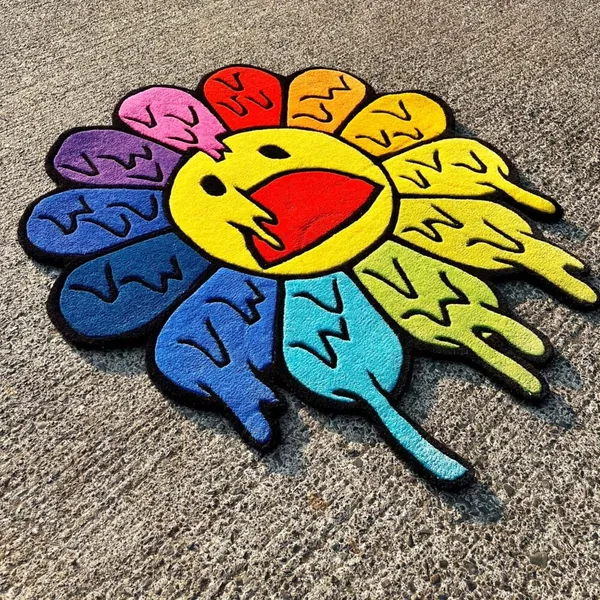 Hypebeast_Flower_Melting_Rug_Top_1_Beast_Melting_Rug_Increase_Your_Beauty