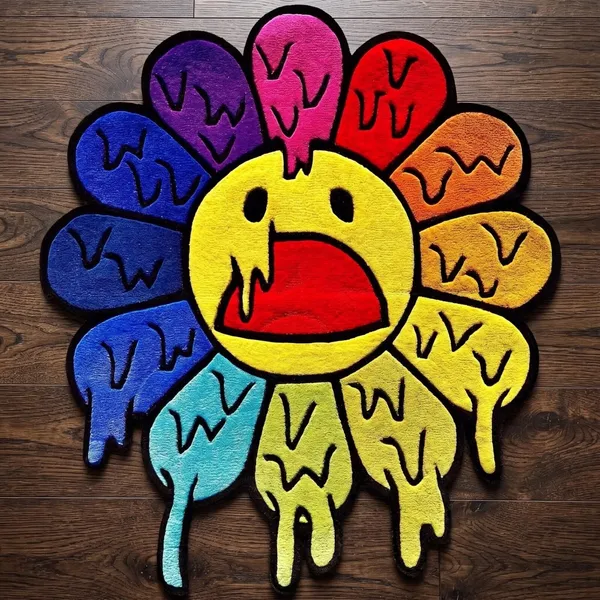 Hypebeast_Flower_Melting_Rug_Top_1_Beast_Melting_Rug_Increase_Your_Beauty